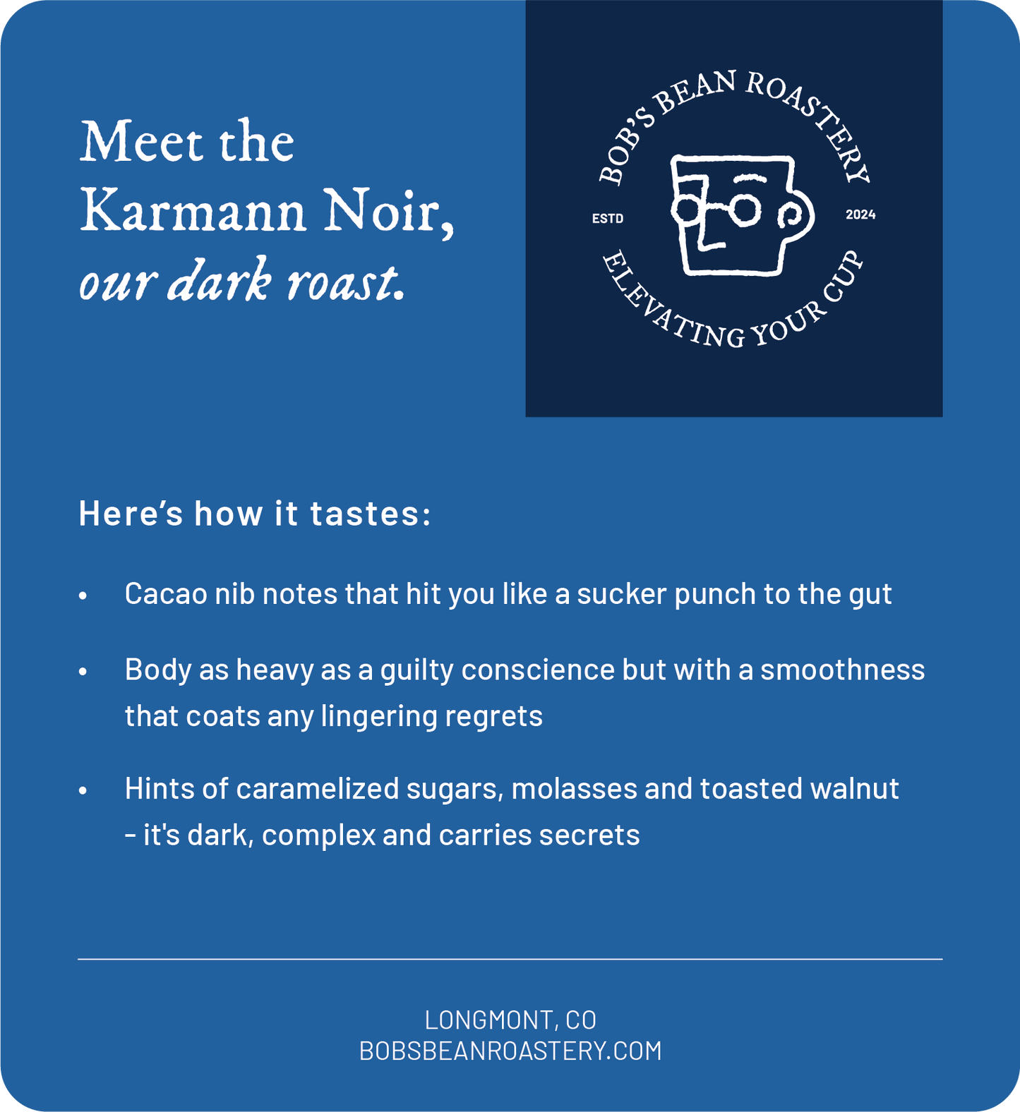 Darkish Roast -  Karmann Noir